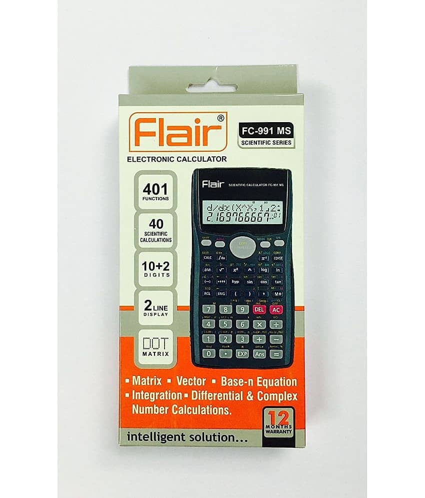 Flair Fc-991 Ms Fc-991 Ms Scientific Calculator (12 Digit) view 2