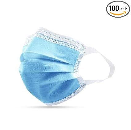 AABHA Non Swelling Feather Surgical Face Mask For Men And Women- Pack Of 100
