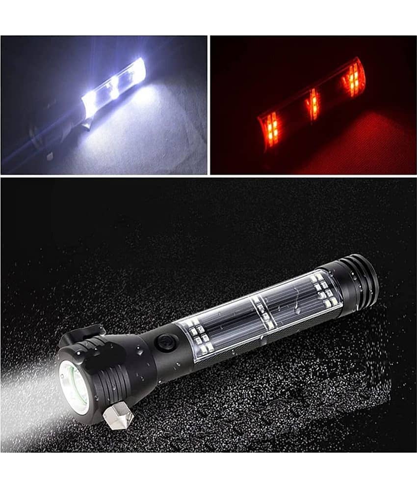 Bhavyta - 30W Rechargeable Flashlight Torch ( Pack of 1 ) view 2