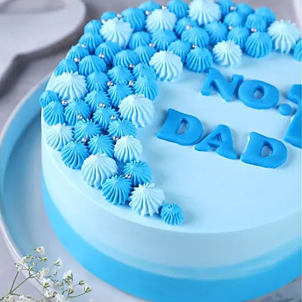 Dad No.1 Cake Half Kg view 2
