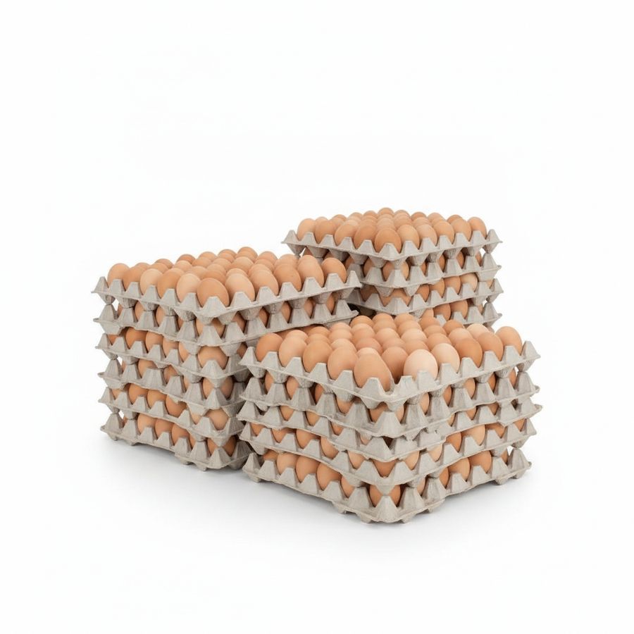 Farm Fresh Eggs - 100 gm - One tray of eggs view 2