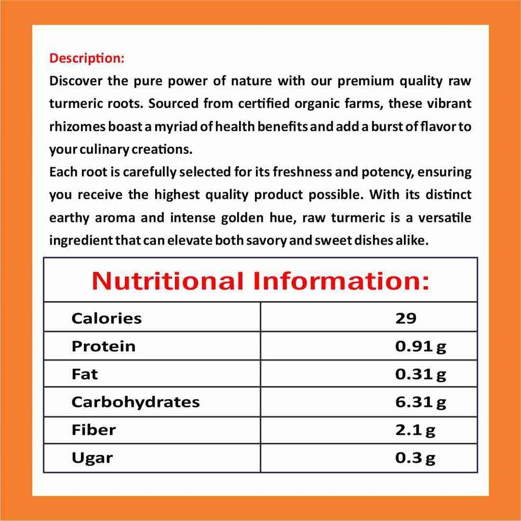 Raw Turmeric (Pack of 2) view 2