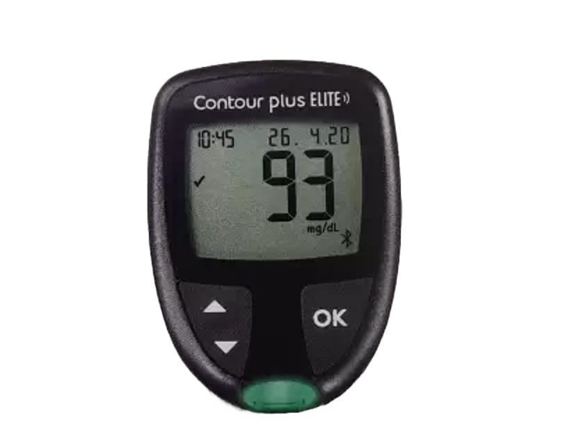 Contour Plus Elite Blood Glucose Monitor System With 25 Blood Glucose Test Strip view 2