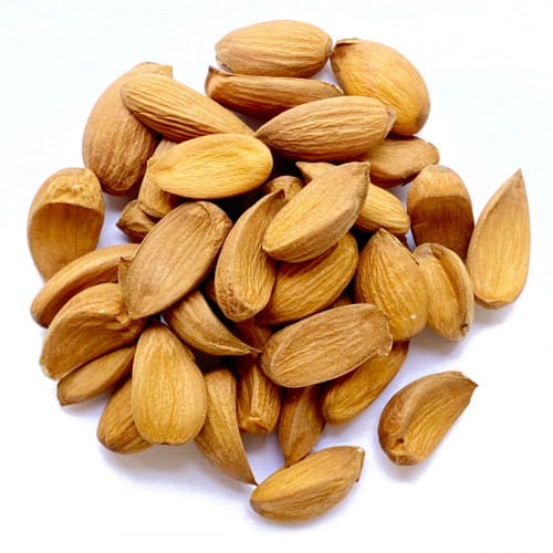 Kashmiri Mamra Whole Almonds - Original Kashmiri Mamra Badam Giri - All Natural No Preservatives Badam (400 grams) view 2