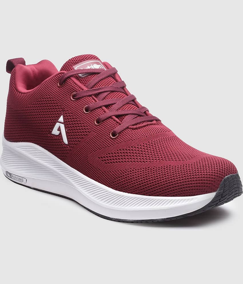 Action Sports Shoes For Men White Men's Sports Running Shoes view 2