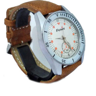 Fenix Leather Belt Wrist Watch for Man view 2