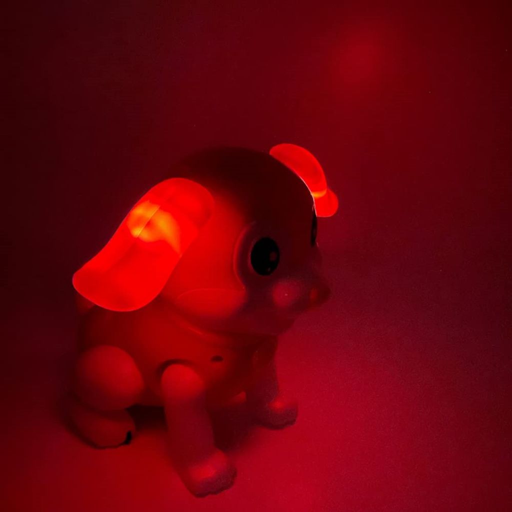 KTRS ENTERPRISE Rotating Electronic Dog Walking Dog Musical Lighting Dog Dancing Dog Robot Cute Cartoon Dog Intelligence Small Dog Best Gift Toys for Kids,Baby,Boys,Girls 3 Years view 2