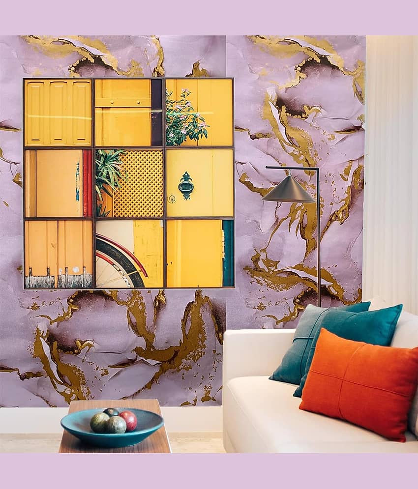 swipe n see Abstract Wallpaper ( 60 x 200 ) cm ( Pack of 2 ) view 2