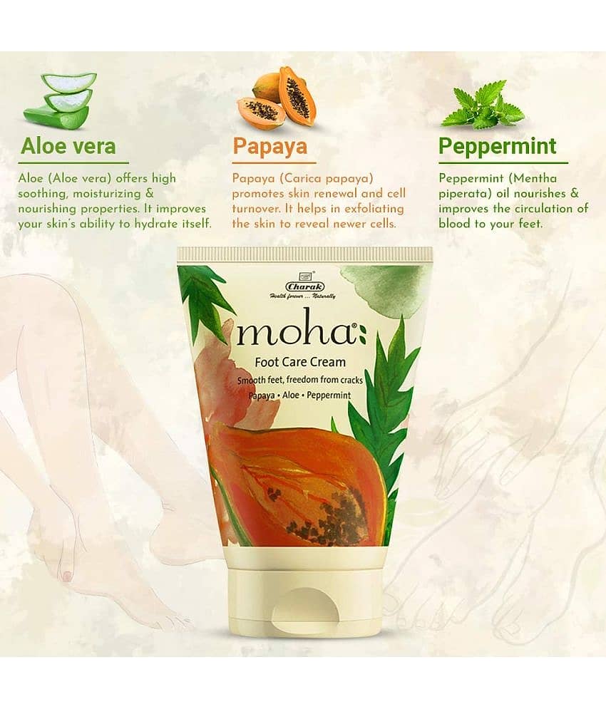 Moha Foot Care Cream 100gm (Pack Of 2) view 2