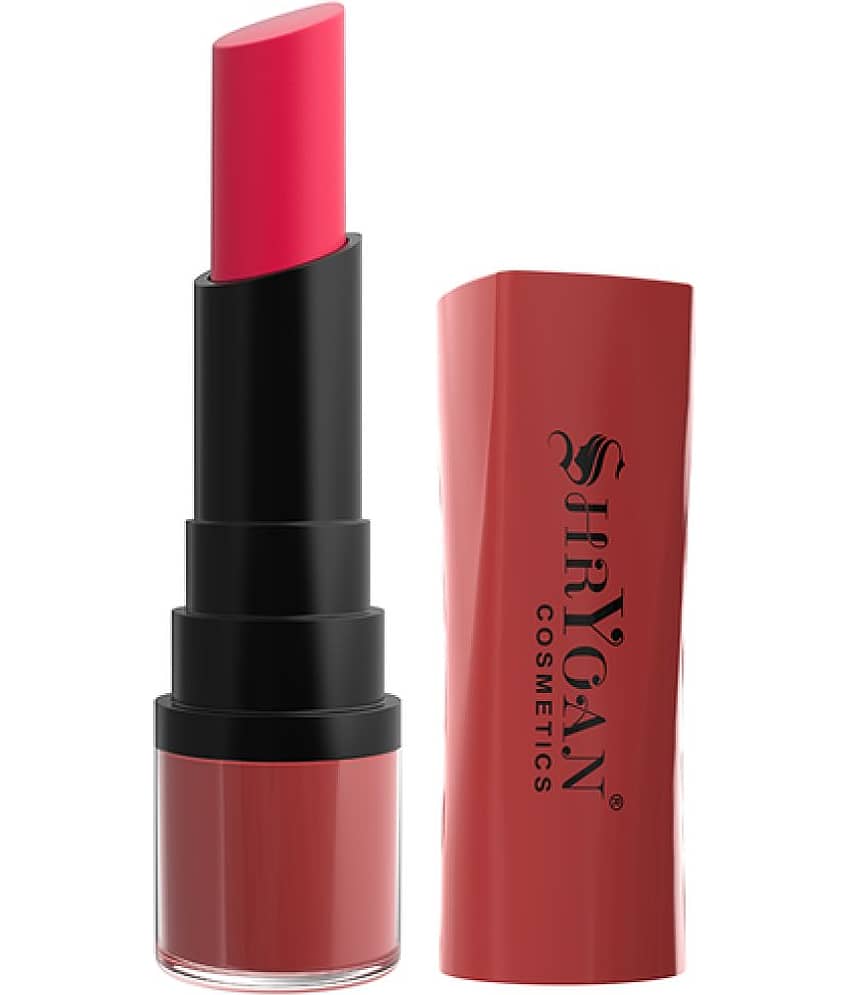 shryoan - Hot Pink Matte Lipstick 0.1 view 2