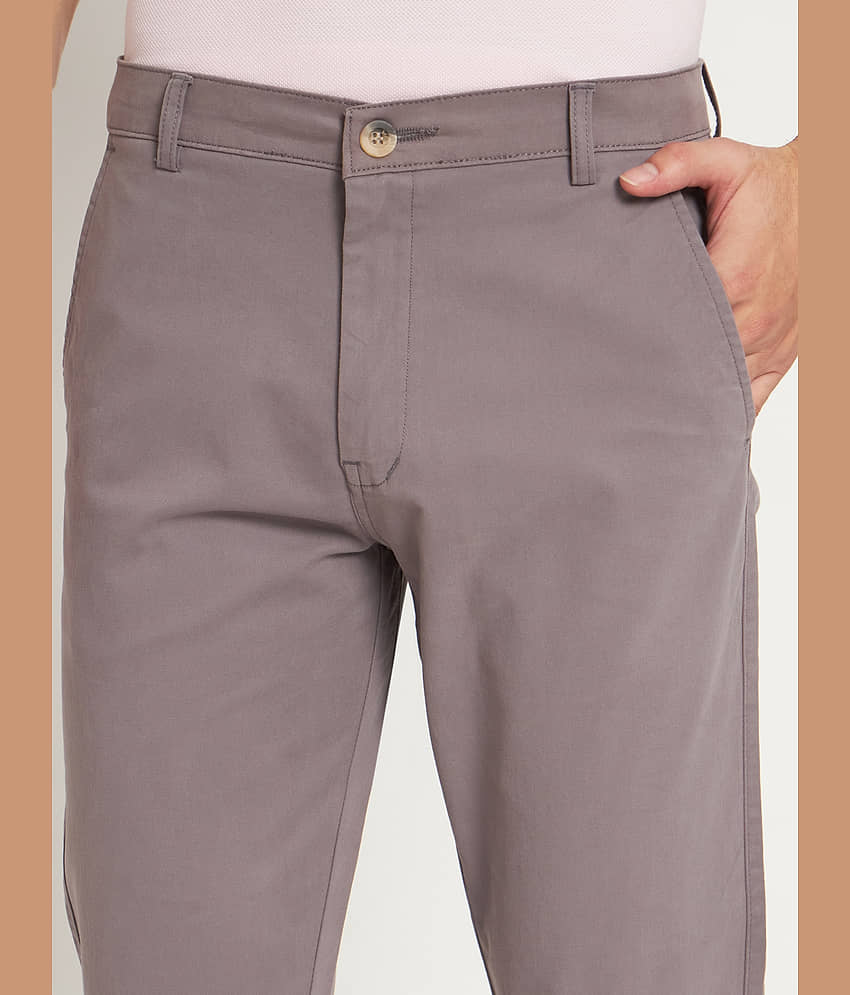 RAGZO Grey Slim Chinos ( Pack of 1 ) view 2