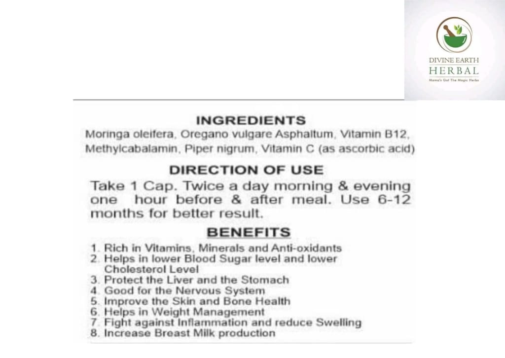 Himalayan Moringa Capsule | 60 Capsules view 2