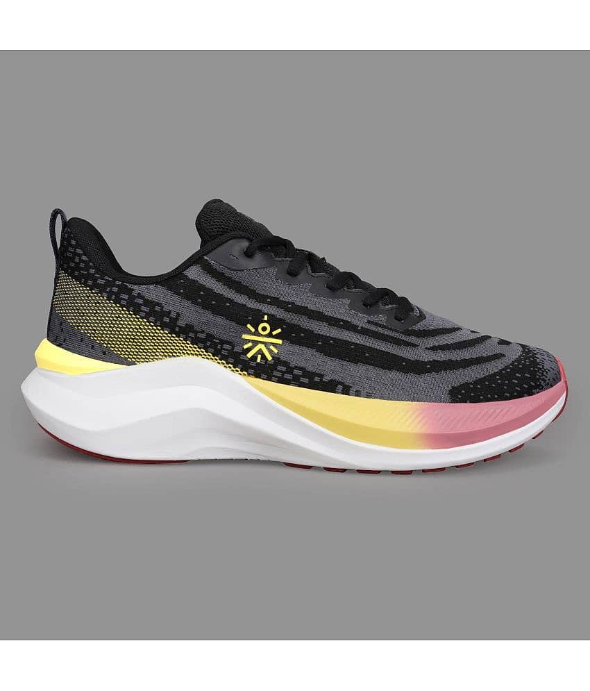 Cult Quasar Black Men's Sports Running Shoes view 2