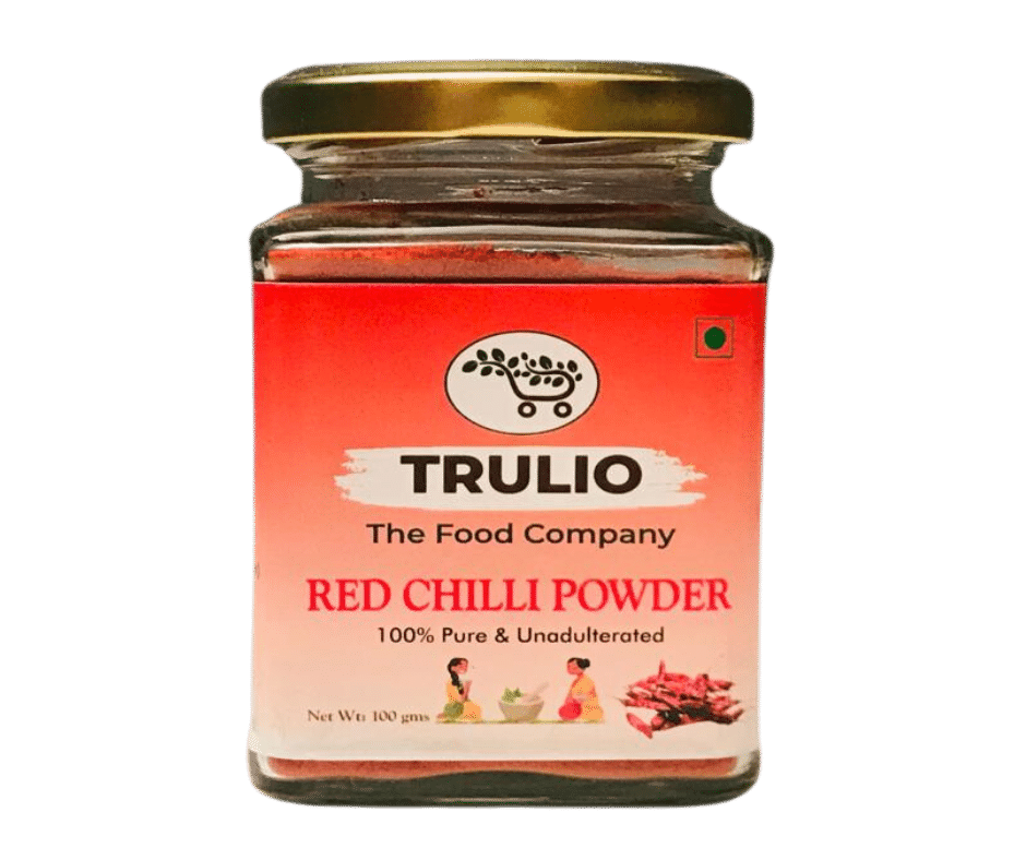 TRULIO Red Chilli Powder, 100 gm