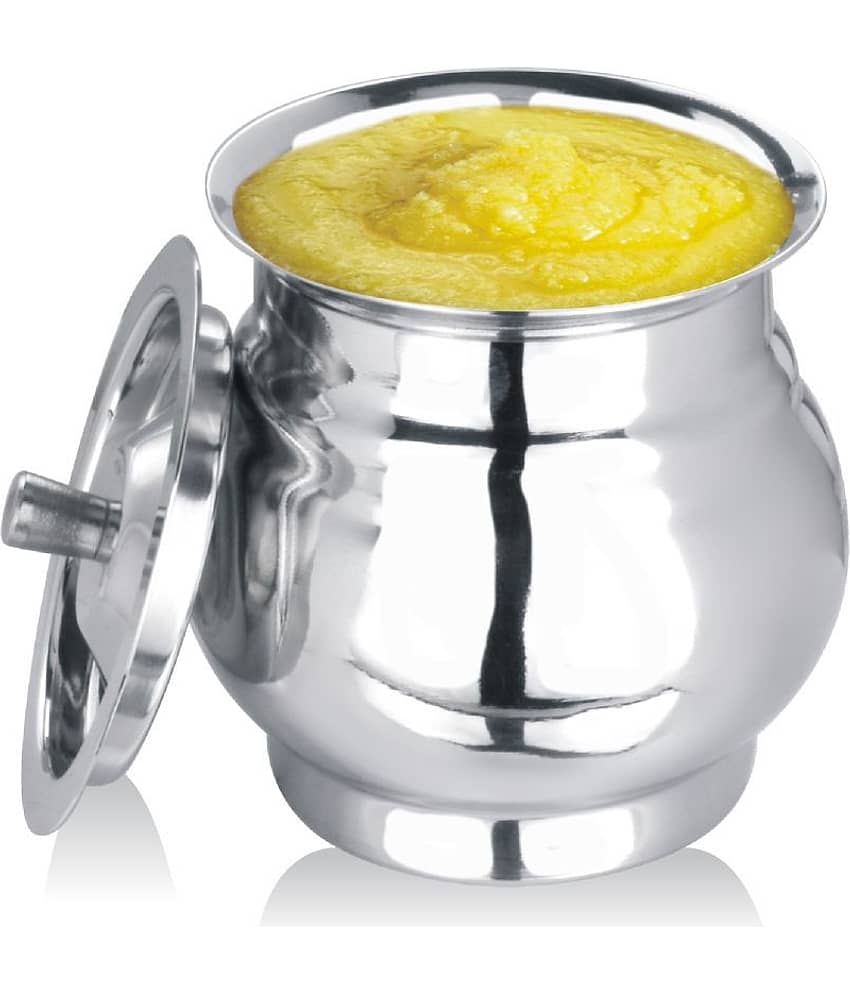 APEIRON Ghee Pot with Spoon No Coating Stainless Steel Pot 10 cm 300 mL view 2