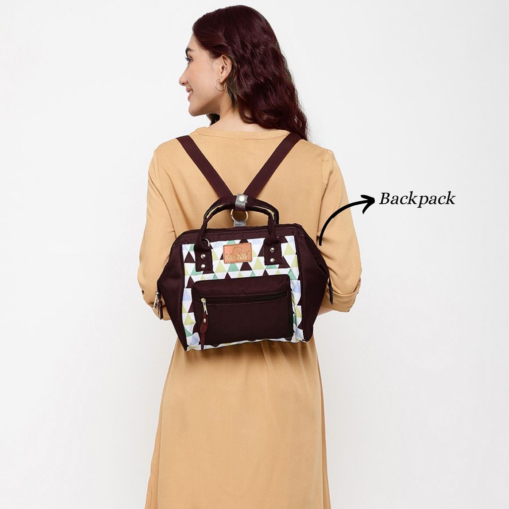 VISMIINTREND Diaper Bags for Mom | Travel Maternity Backpack Bags | Water Resistant | Premium Oxford Fabric | Gifts for Mom to Be | Baby Shower Gift view 2