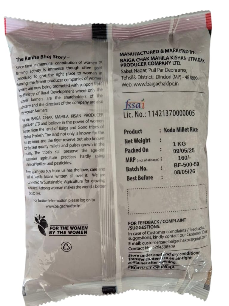 Kanhaa Bhoj Kodo Millet Rice - Premium Quality view 2