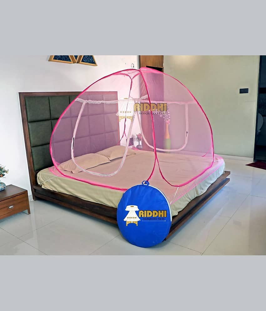 Riddhi Mosquito Net - Blue Polyester Tent Mosquito Net ( Pack of 1 ) view 2
