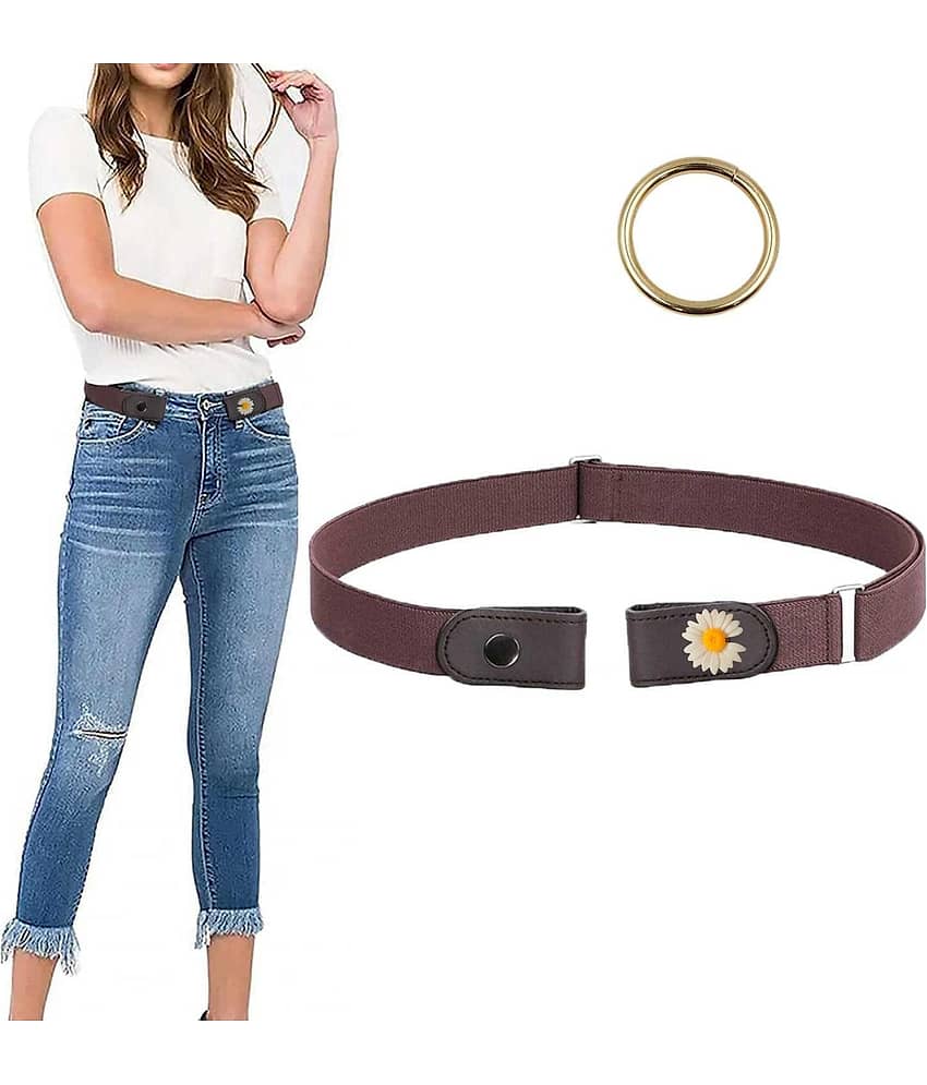 REDHORNS Fabric Women's Stretchable Belt ( Pack of 1 )