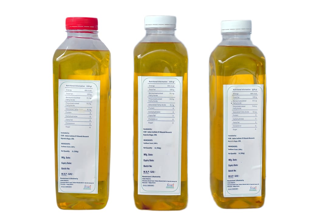ASMAKA Cold Pressed Sunflower Oil - Healthy Cooking Oil, Rich in Antioxidants" view 2