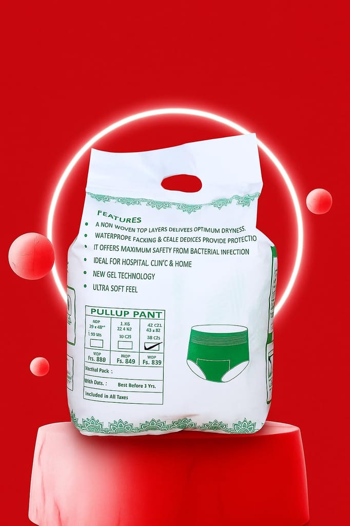 A Care Touch Unisex Adult Diaper Pullups Pant Extra Large-Double Excel (Xl-Xxl) Size On Amazon,Count 10, Odour Lock, Anti-Bacterial, Leak Proof, Pack Of 1 view 2