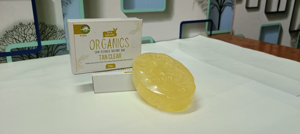 BAY LEAVES SOAP (TAN CLEAR)