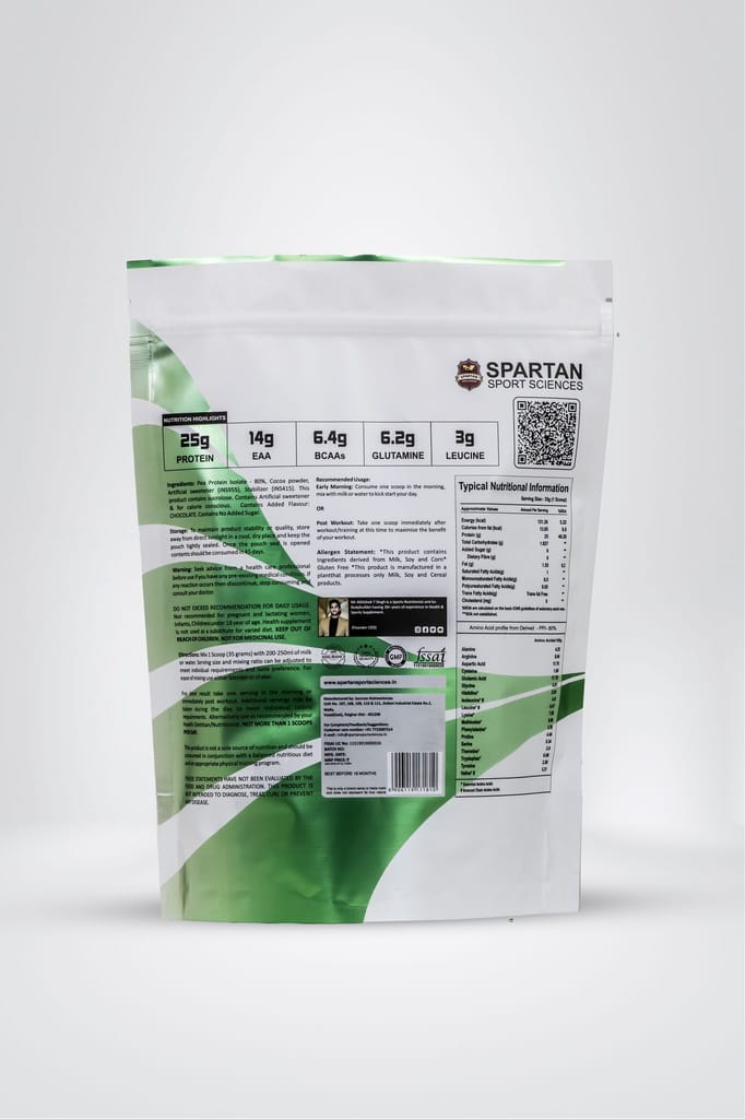 Spartan Sport Sciences Plant Base Protein 2lbs view 2