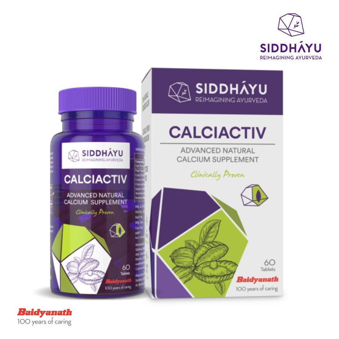 Baidyanath Siddhayu Calciactiv 60 Tab