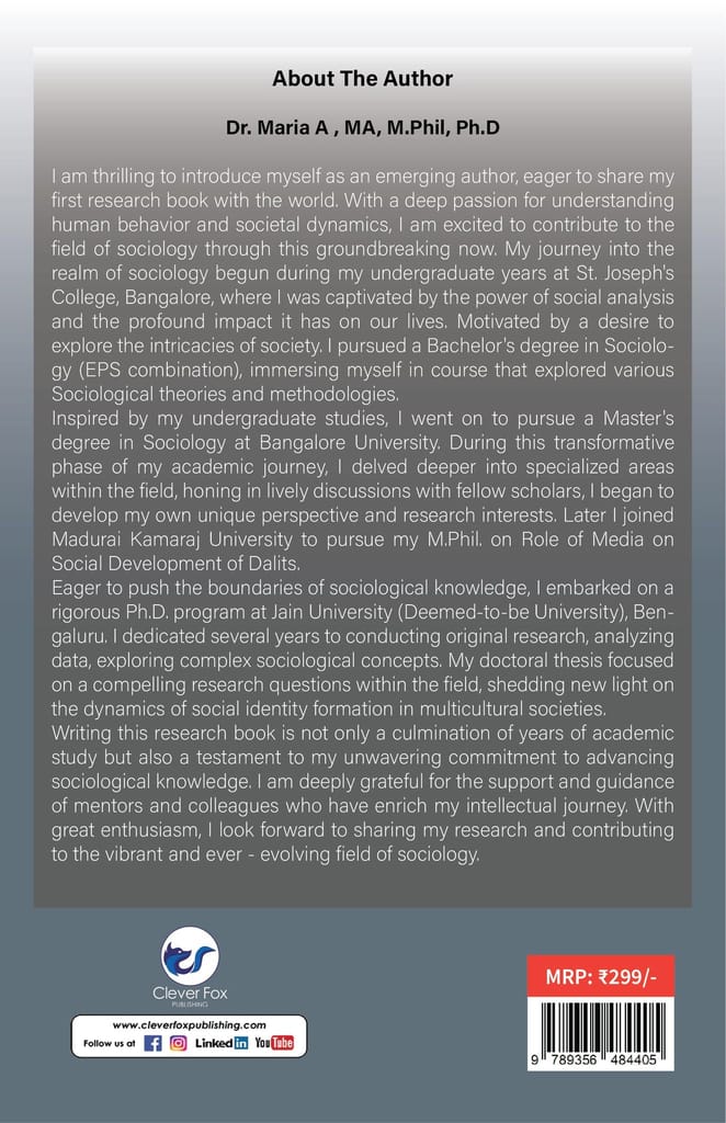 Access to Education of street children in Bangalore city [Paperback] Dr. Maria A view 2