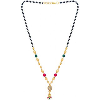 Arch Fashion Gold Plated Brass Copper Festive/Designer Mangalsutra view 2