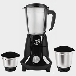 Starly Black Bolt 550 W Mixer GrinderBB3 3 Jars Black
