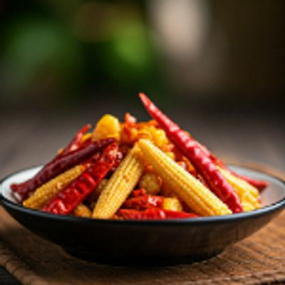 Dragon Chili Baby Corn
