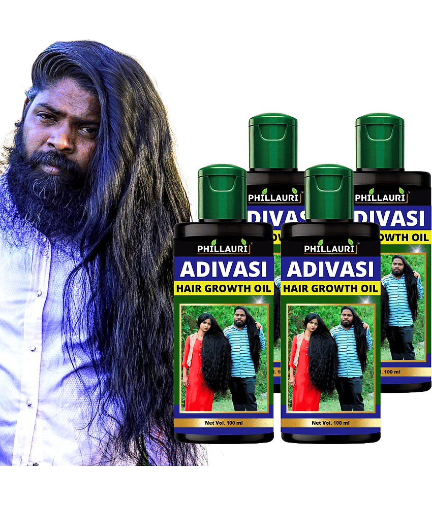 Phillauri Hair Growth Almond Oil 400 ml ( Pack of 4 )