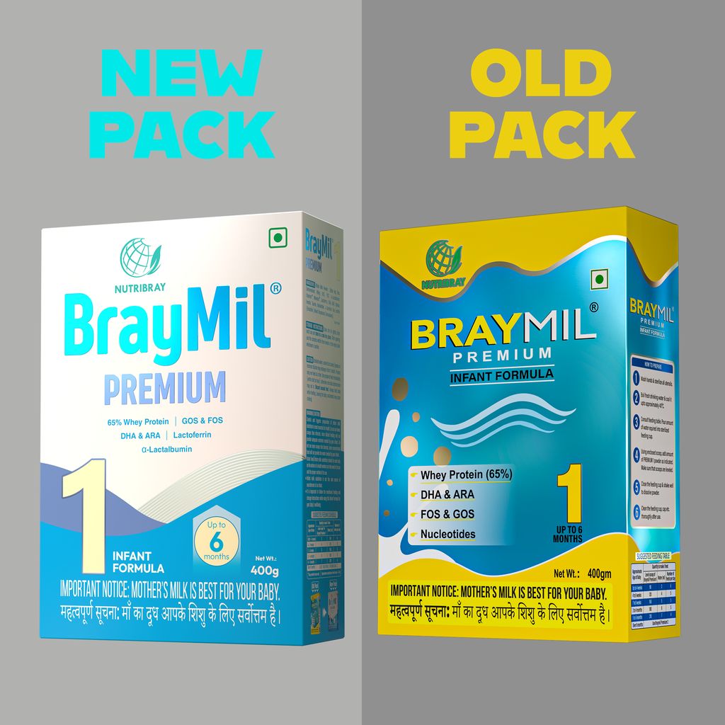 Braymil Premium Infant Formula 1 for Up to 6 Months Powder