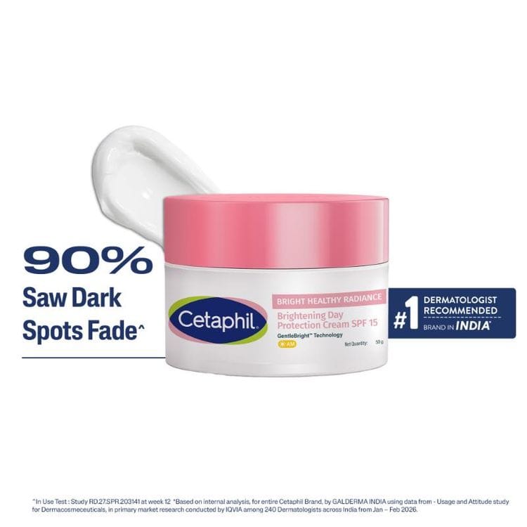 Cetaphil BHR Brightening Day Protection Cream SPF-15 Visibly Even Skin Tone In 4 Weeks (50gm) view 2