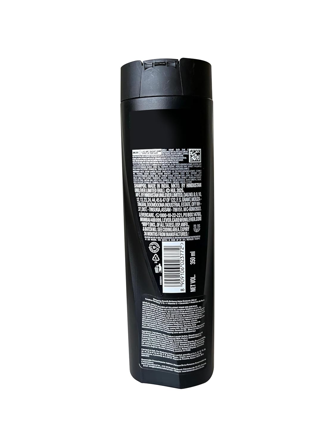 Sunsilk Stunning Black Shine Shampoo 340Ml view 2