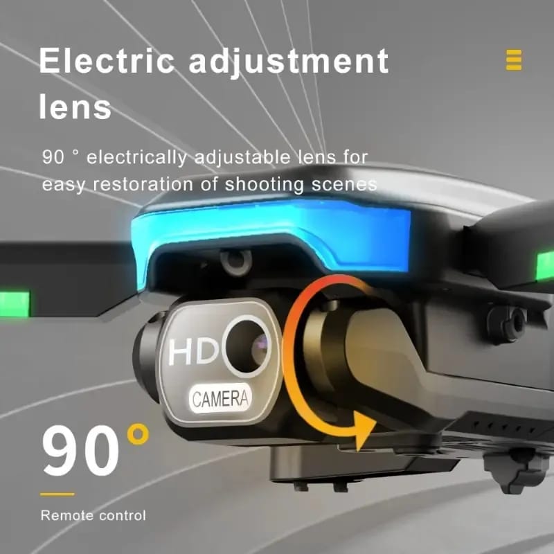 H27 4K HD Drone with Dual Camera, 360° Obstacle Avoidance, Brushless Motor, Optical Flow Stability, Dual Battery, Foldable RC Quadcopter for Kids & Adults view 2