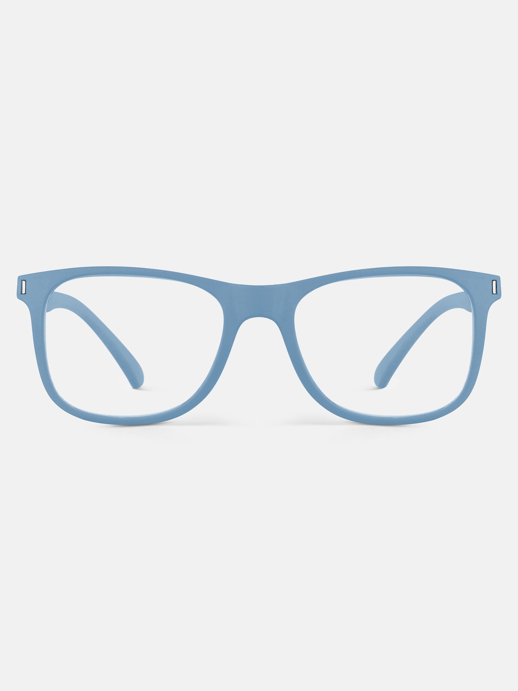Noir Square Blue Screen Glasses view 2