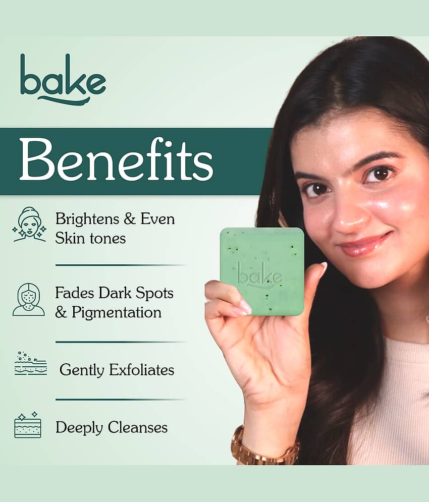 BAKE Exfoliating Soap for All Skin Type ( Pack of 2 ) view 2