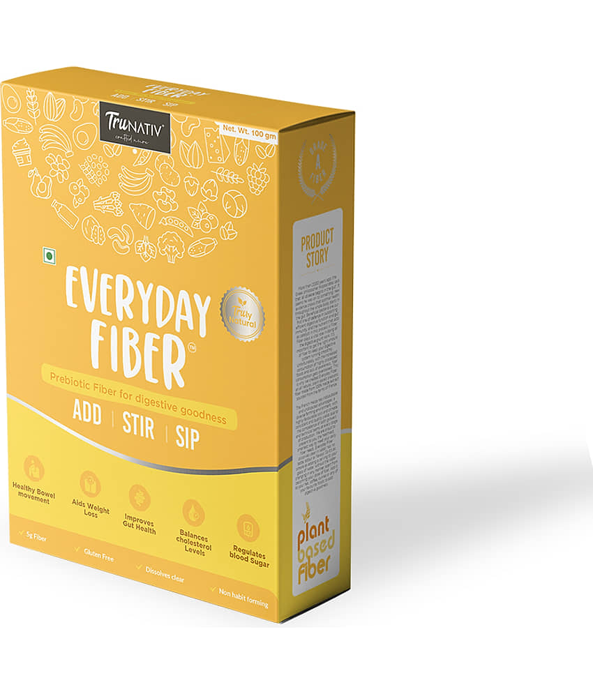 TRU NATIV Everyday Fiber Nutrition Drink Powder 100 gm Unflavoured