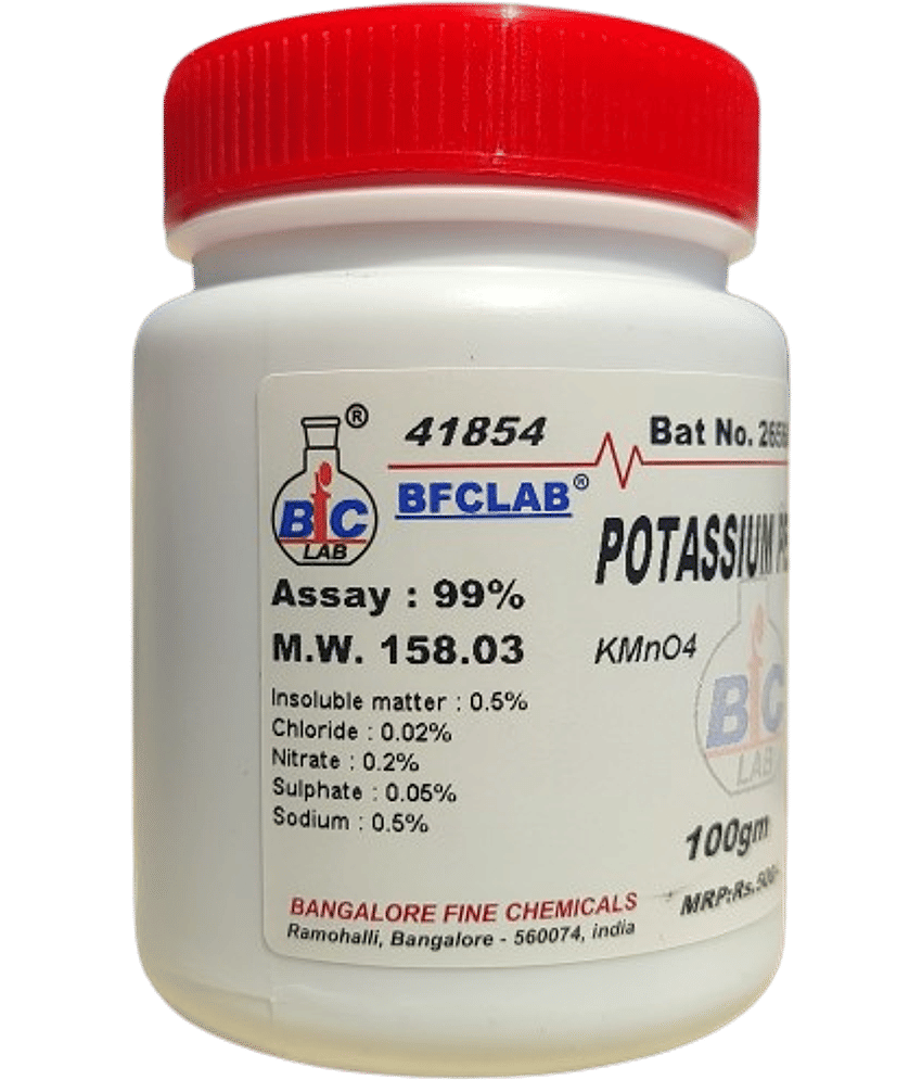 POTASSIUM PERMAN-GANATE LR - 100gm view 2