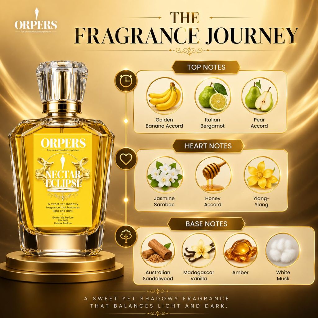 ORPERS Nectar Eclipse Extrait de Parfum for Men and Women, Unisex Perfume view 2