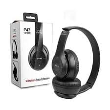 P47 Wireless Bluetooth Portable Sports Headphones with Fm,Memory Card Support Bluetooth, Wired Headset
