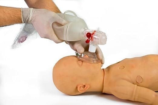 FAIRBIZPS Silicone Ambu Bag Manual Resuscitator for Infants (Neonatal) – 240ml Capacity with Size 0 Face Mask | Portable Emergency Ventilation Device view 2