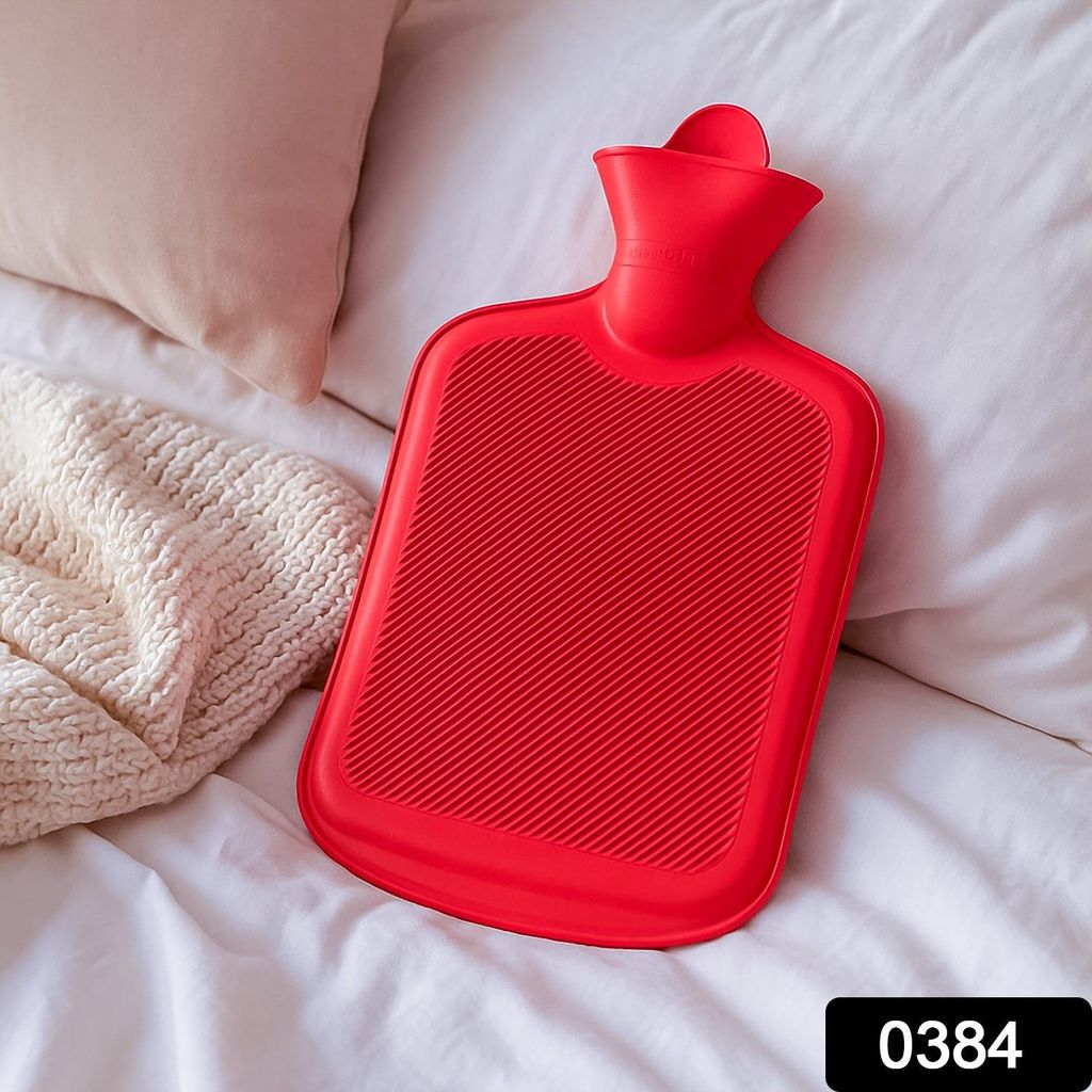 Rubber Hot Water Heating Bag for Pain Relief (Large) view 2