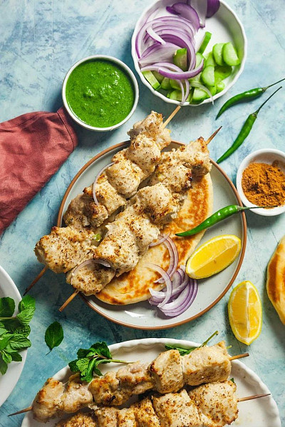 Chicken reshmi tikka