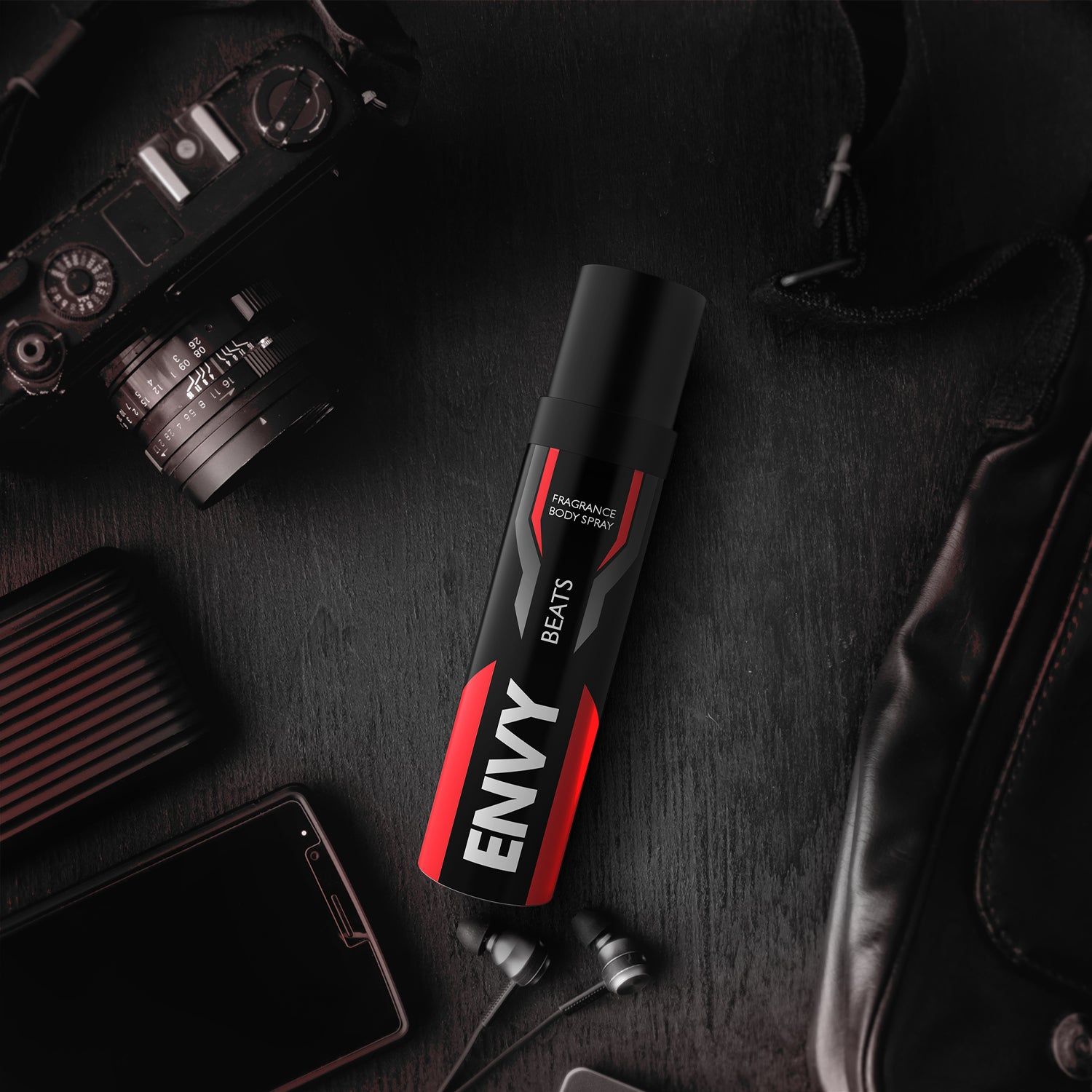 ENVY Pack of 4 Beats Nano Deodorant For Men - 30ml Each view 2
