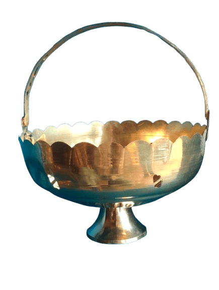 Brass Decorative Bowl with intricate carvings