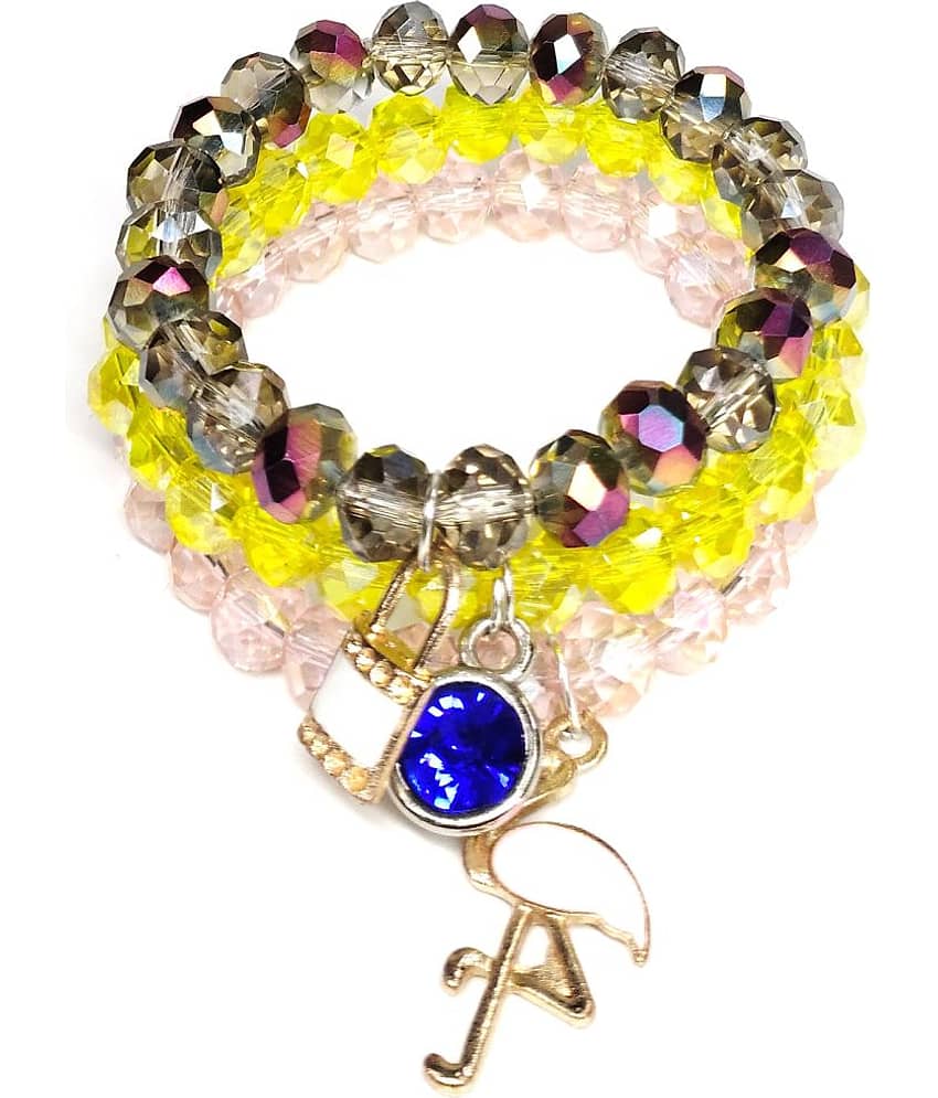 DAIVYA WELLNESS - Multicolor Bracelet ( Pack of 3 ) view 2