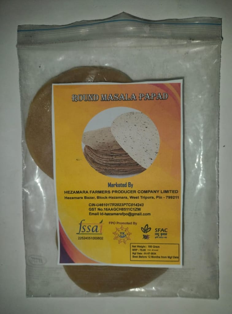 Round Masala Papad view 2